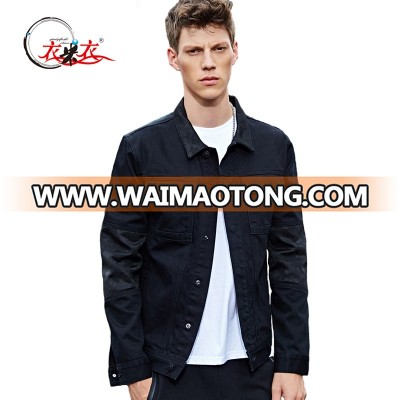 2017 autumn new design fashion camo men denim short jacket