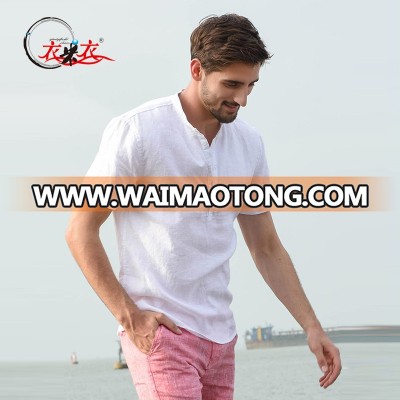 Clothing Manufacturer Custom Mens 100% Hemp Clothing Eco-Friendly Trendy Linen Clothing